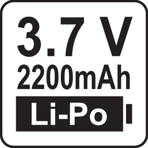Yato Otsalamppu 800 LM, ladattava 2200 mAh IP54