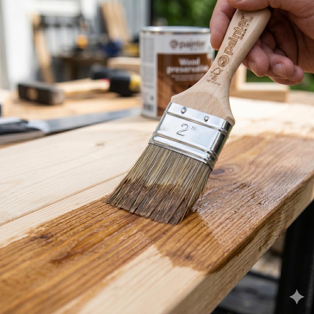 Painter Lakkasivellin 90% TOPS sekoiteharjas FSC G04 kuvituskuva