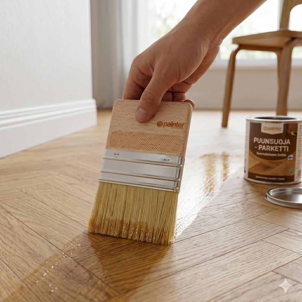 Painter Kourasivellin Splater 90% TOPS sekoiteharjas FSC N01 kuvituskuva