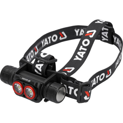 Yato Otsalamppu IPX4 ladattava   Li-Po akku